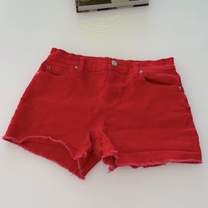 Hudson Cut off shorts - perfect for 4th or July!